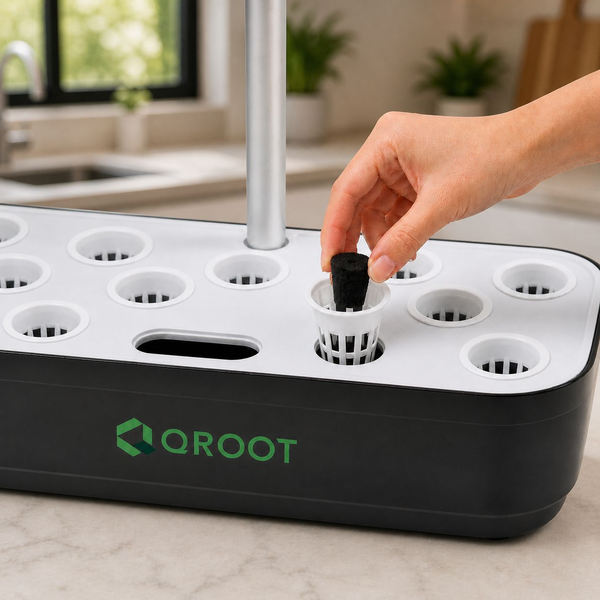 Drop in the grow pods
